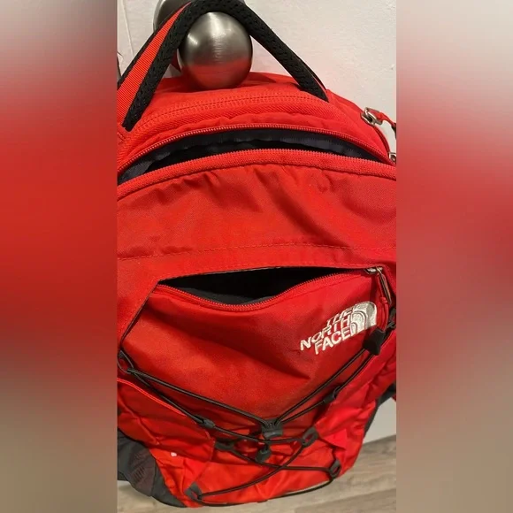 The North Face Unisex Borealis Laptop Backpack Red - Picture 2 of 6